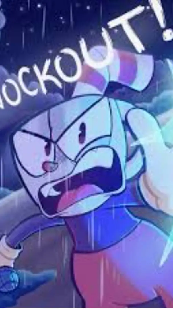 ai character: Cuphead (Angry) background