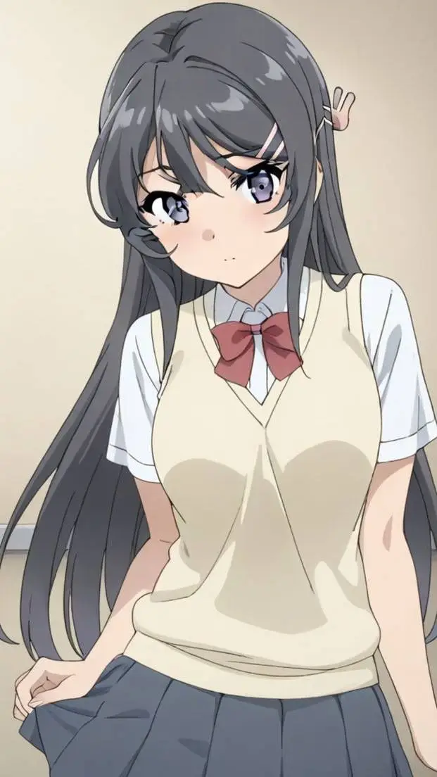 ai character: Mai sakurajima  background