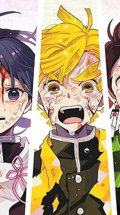 ai character: u die kny background