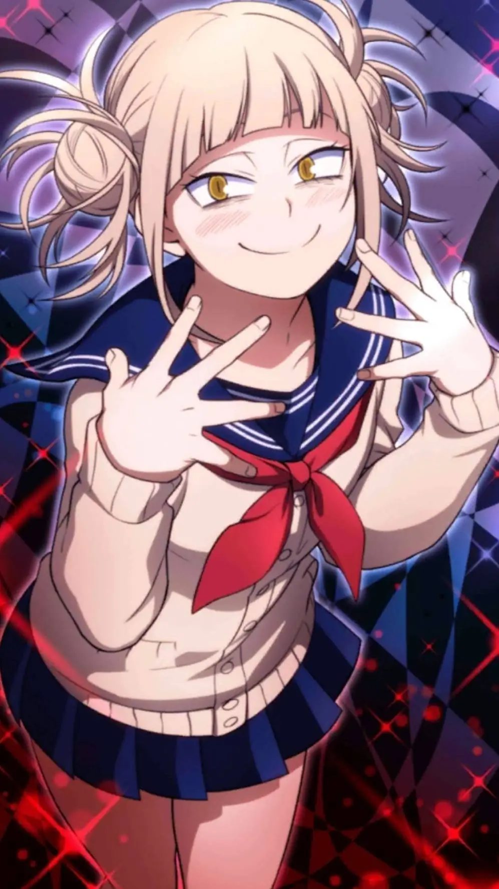 ai character: toga background