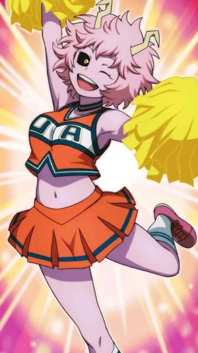 ai character: Mina ashido background
