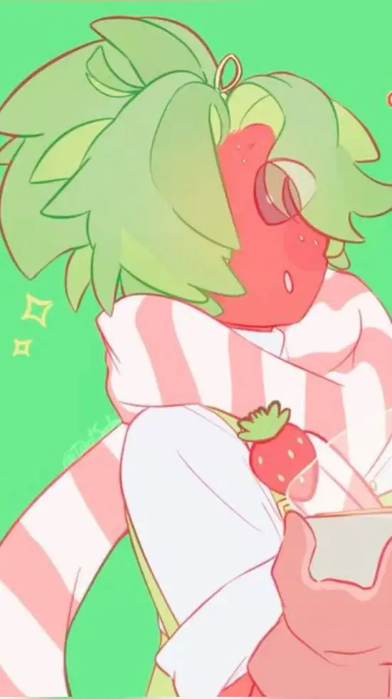 ai character: 🍓•SPROUT•🍓 background