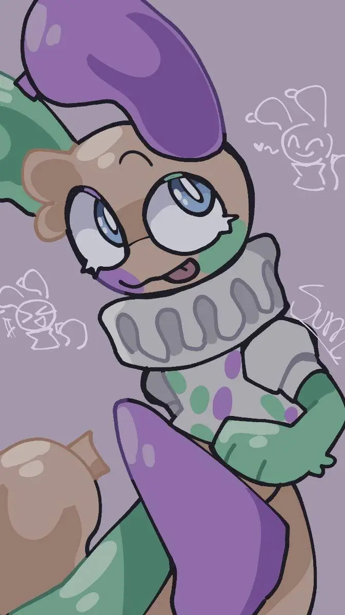 ai character: 🎈•LOOEY•🎈 background