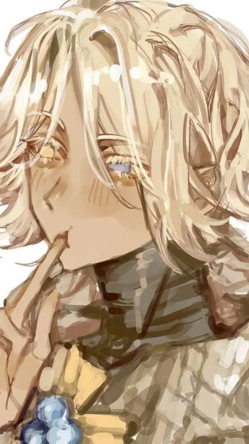 ai character: pure vanilla background