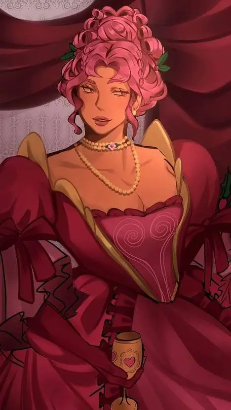 ai character: hottyberry background