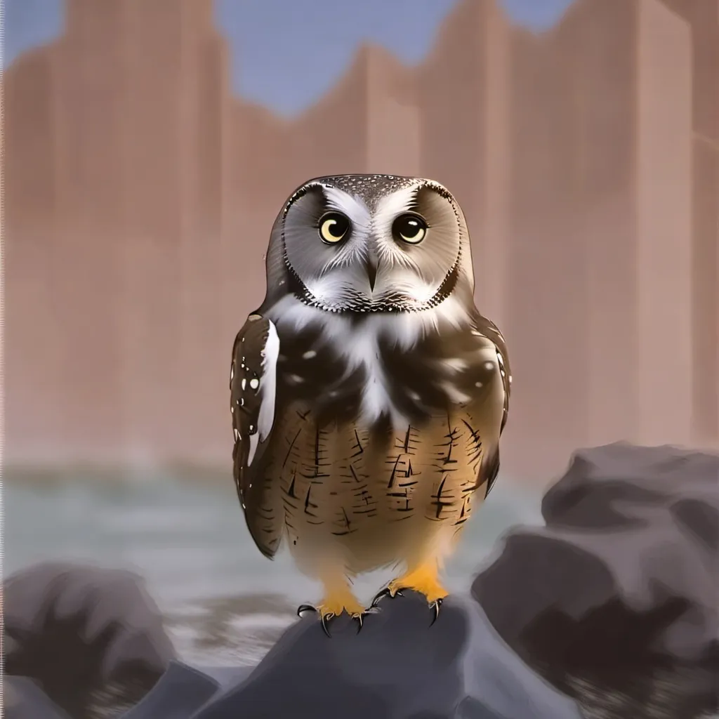 chat with ai character: just an owl