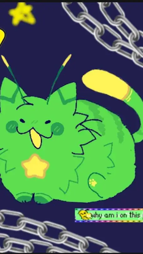 ai character: silly lil guy 💫 background