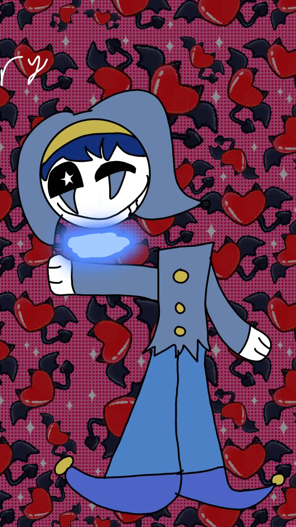 ai character: Jerry (My DW oc) background