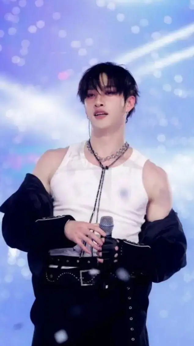 ai character: Bangchan💜 background