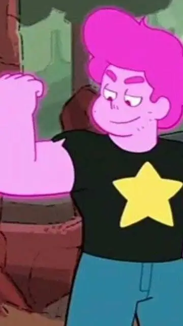 ai character: pink steven x you  background