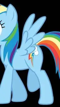 ai character: MLP X SQUID GAME background