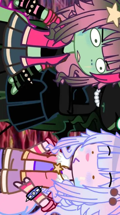 ai character: cherry,cream&shado background