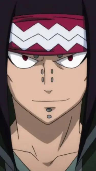 ai character: Gajeel Redfox  background