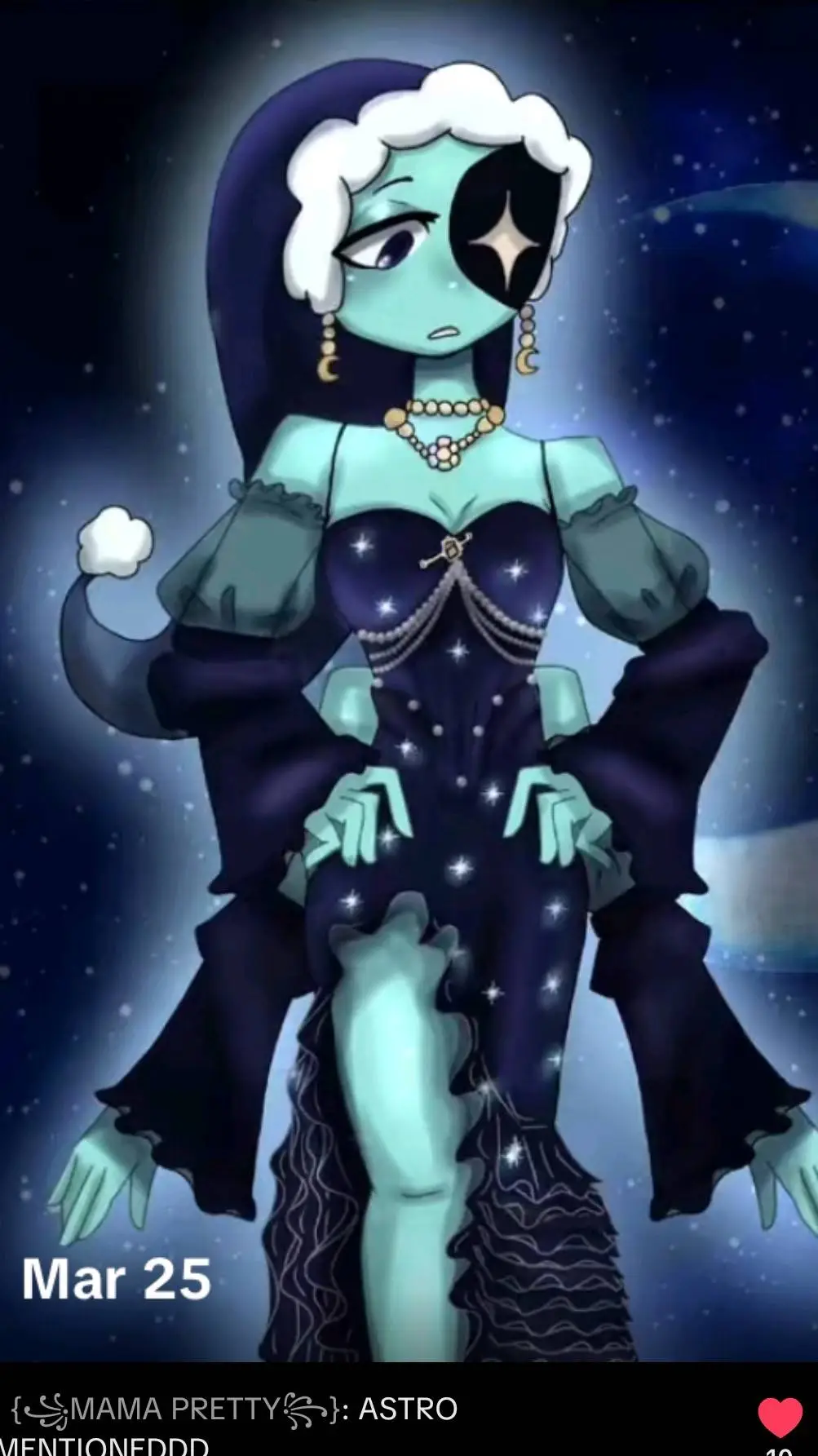 ai character: Astro background
