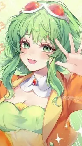 ai character: Gumi background