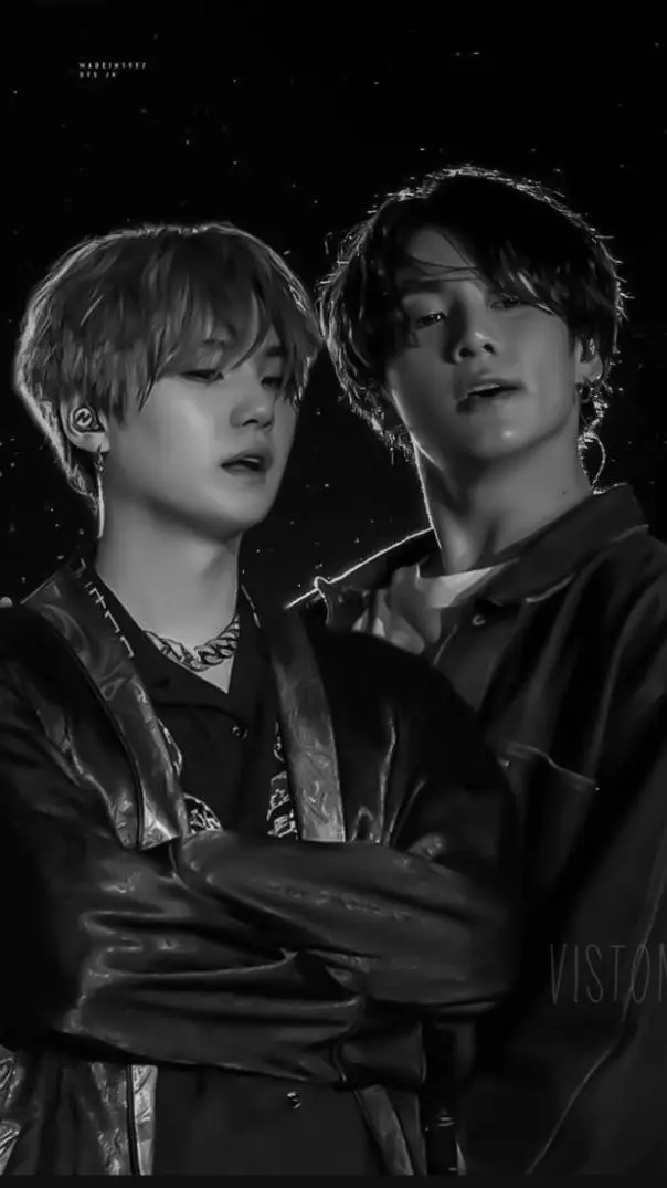ai character: yoongi e Jungkook  background