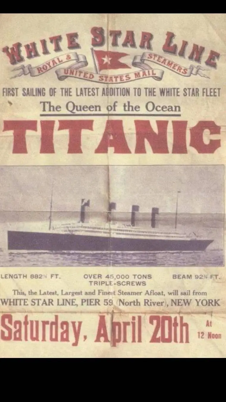 ai character: RMS Titanic  background
