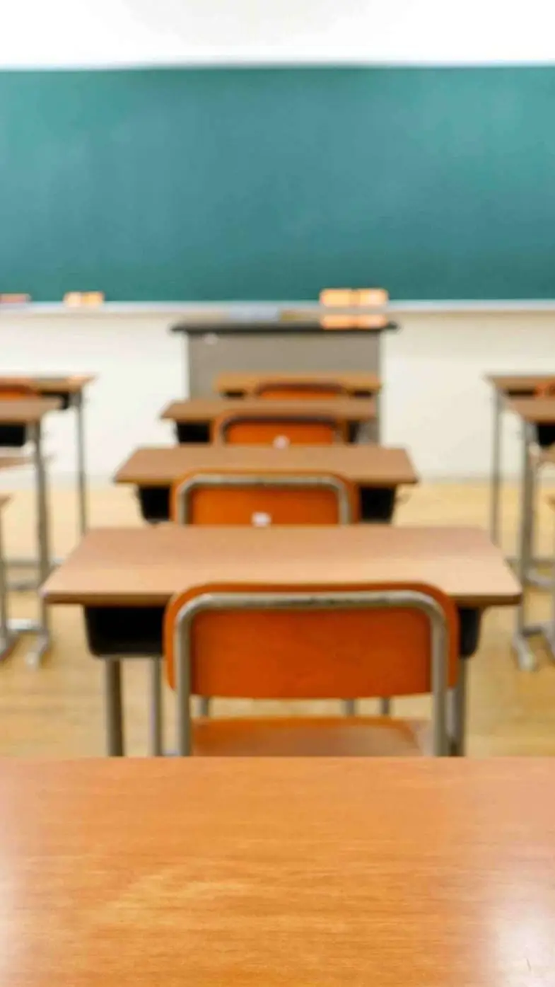 ai character: classroom  background