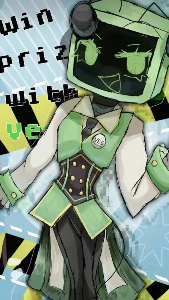 ai character: VEE got JEALOUS background