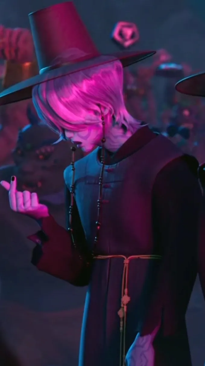 ai character: mystery background