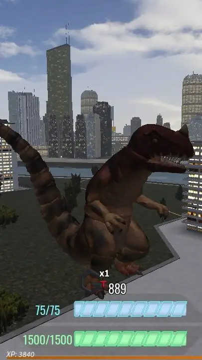 ai character: Gorosaurus  background