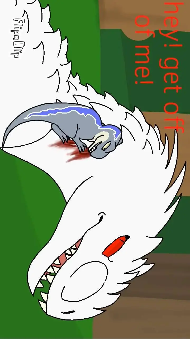 ai character: blue vs indominus  background