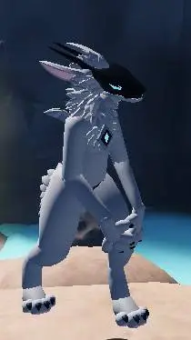 ai character: mantled beast furr background