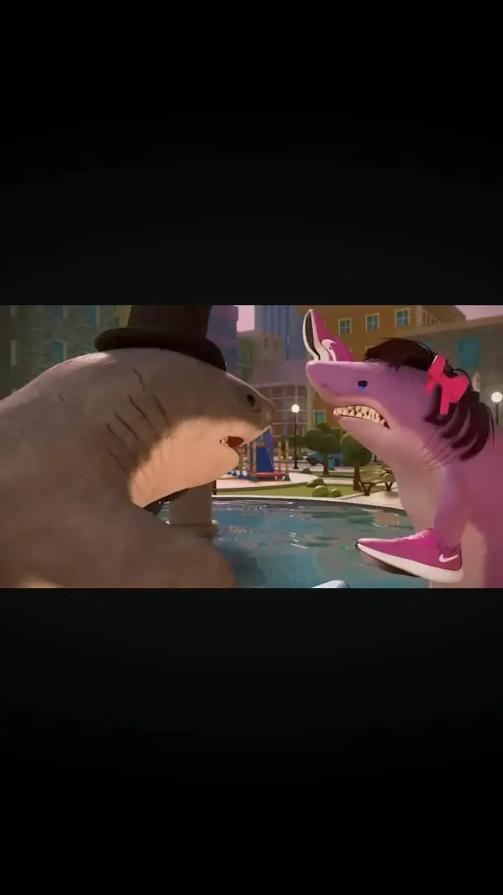 ai character: tralalero tralala  background