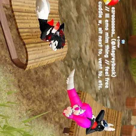 chat with ai character: Bestia con manto