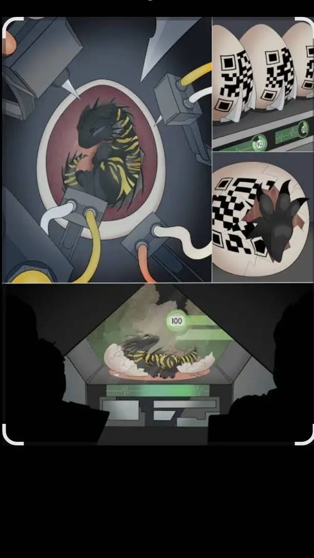 ai character: baby miss toxic background