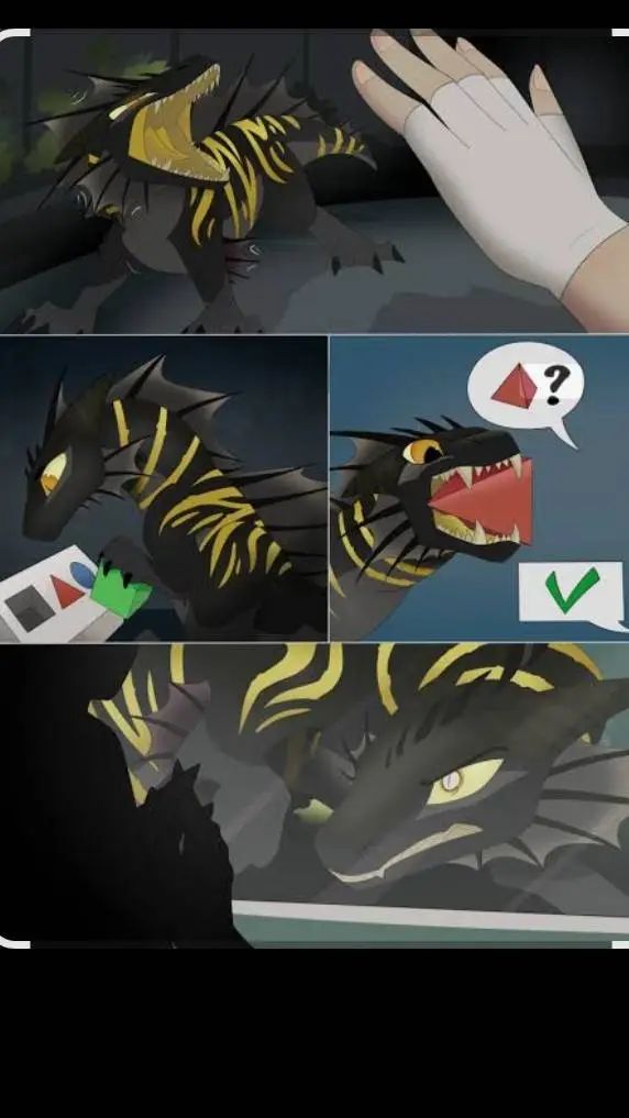 ai character: baby Miss toxic  background