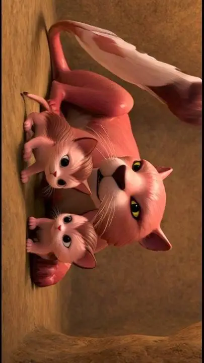 ai character: Pink panther background