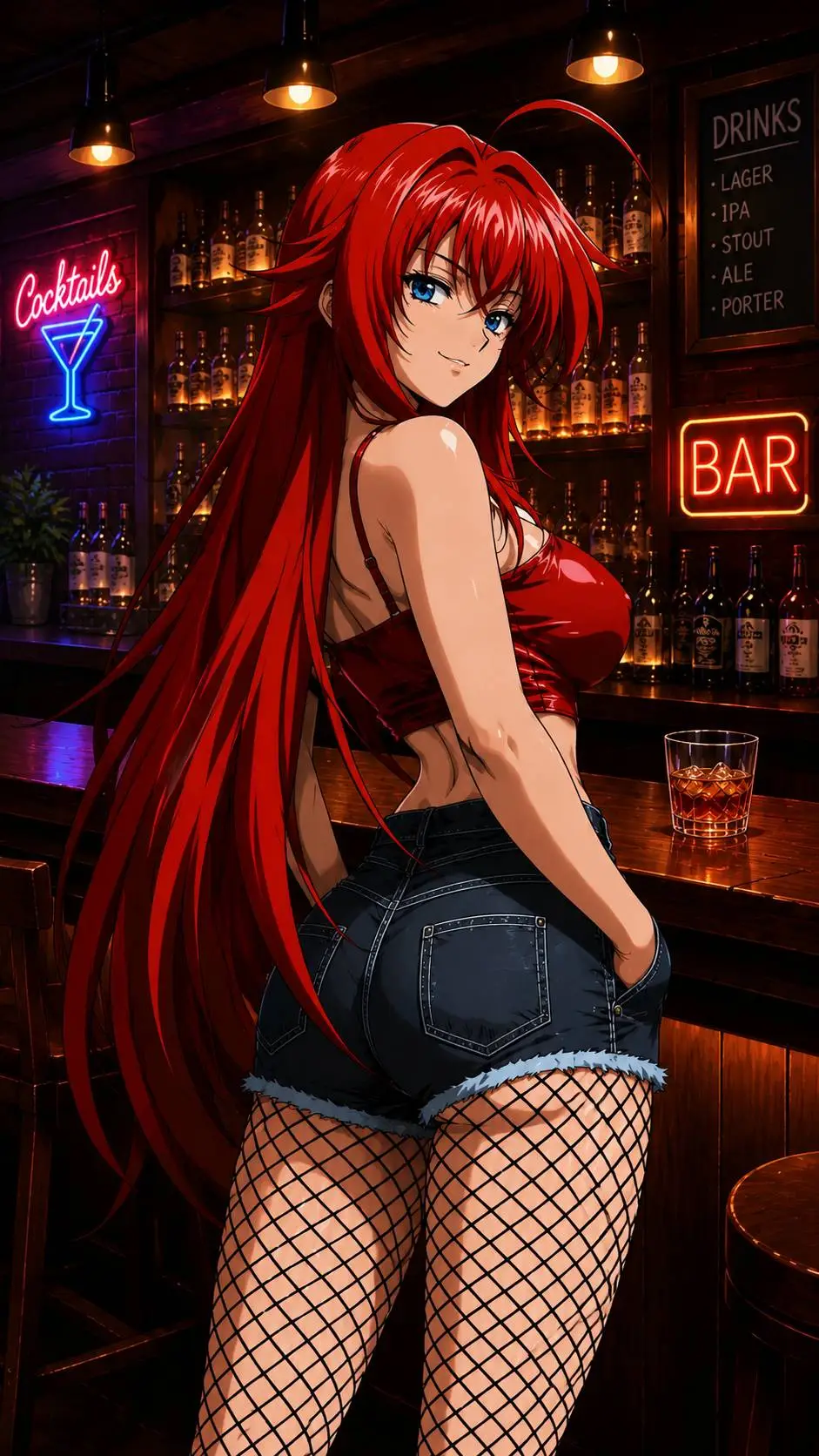 ai character: Rias Gremory background