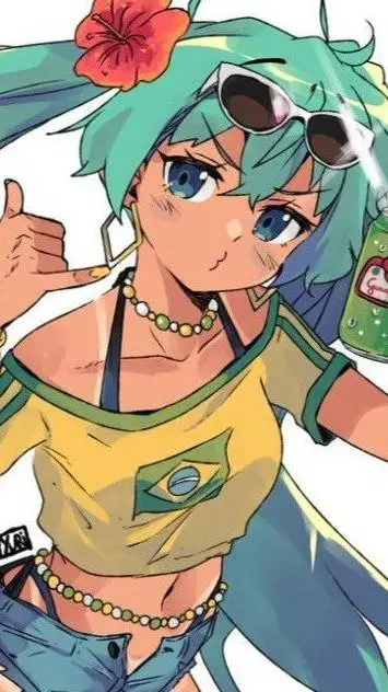 ai character: Miku brasileña 🇧🇷  background