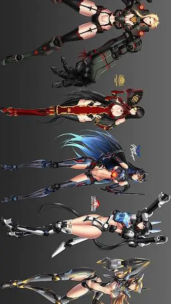 ai character: pacific rim ♀️ background