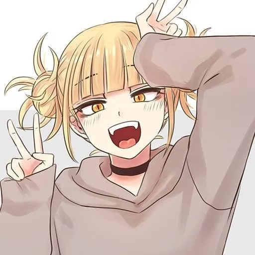 chat with ai character: this toga from mha