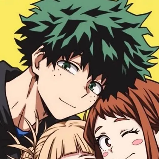 chat with ai character: deku,toga×uraraka