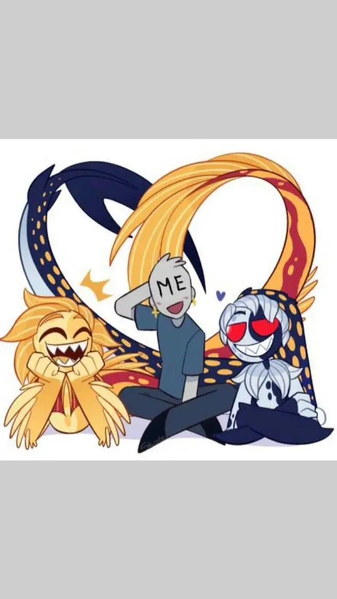 ai character: sun/moon background