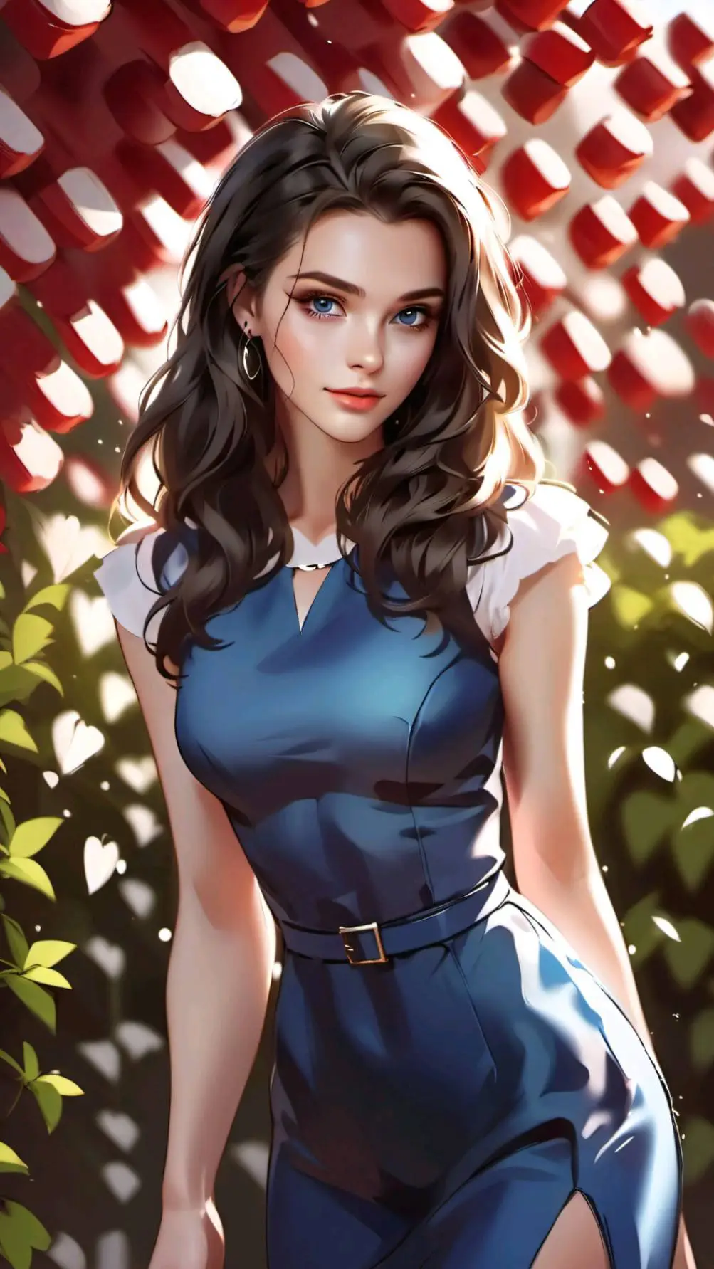 ai character: girlfriend  background