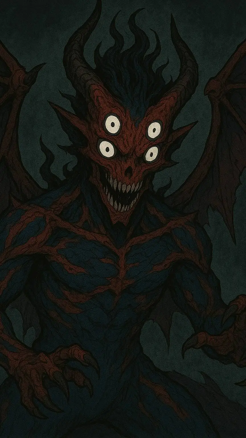 ai character: goruto(jjk) background