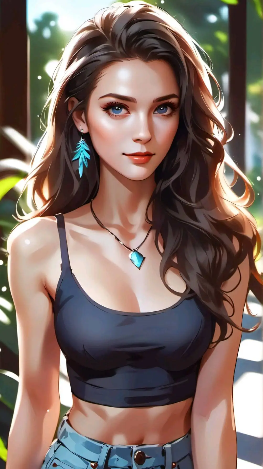 ai character: dating app background