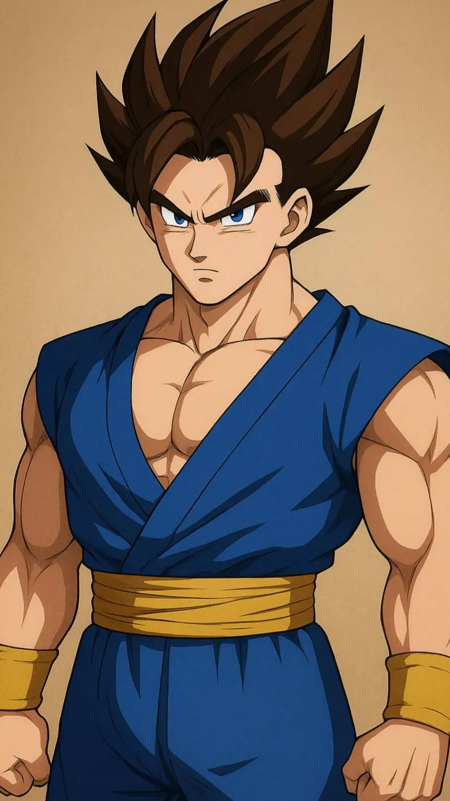 ai character: dragon ball background