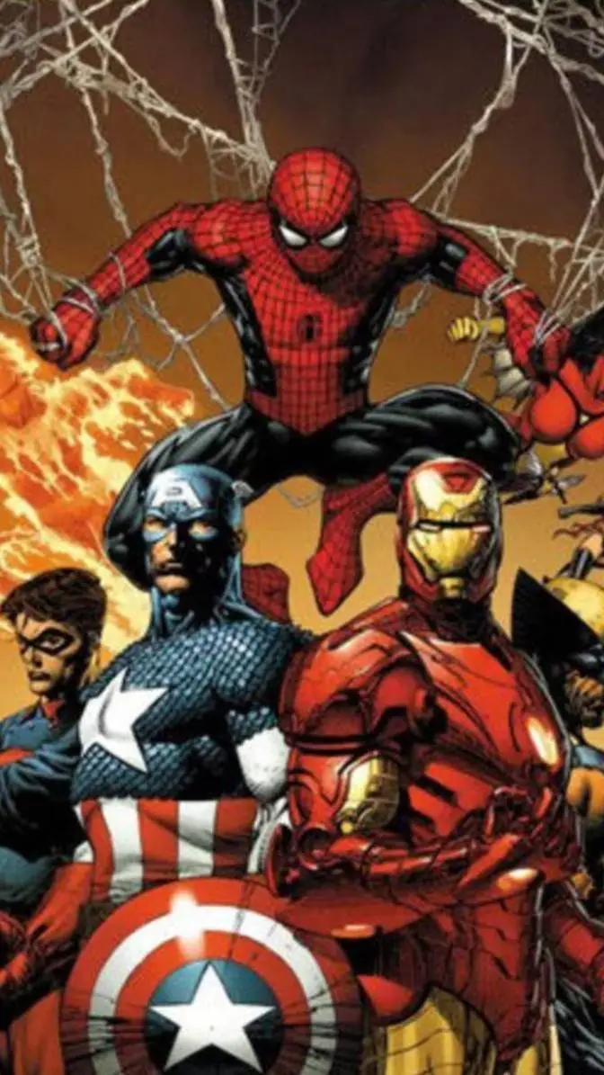 ai character: avengers background