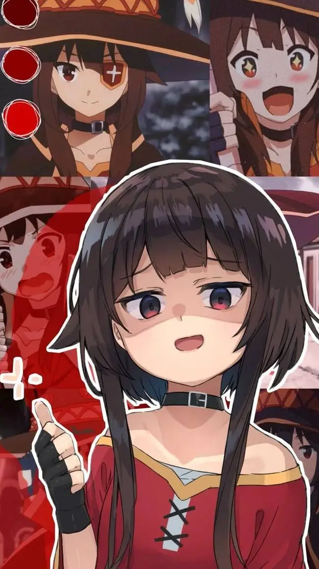 ai character: Megumin background