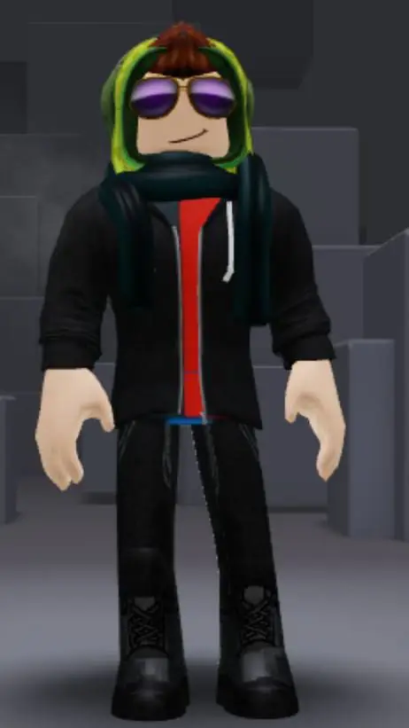 ai character: SantiGhost75  background