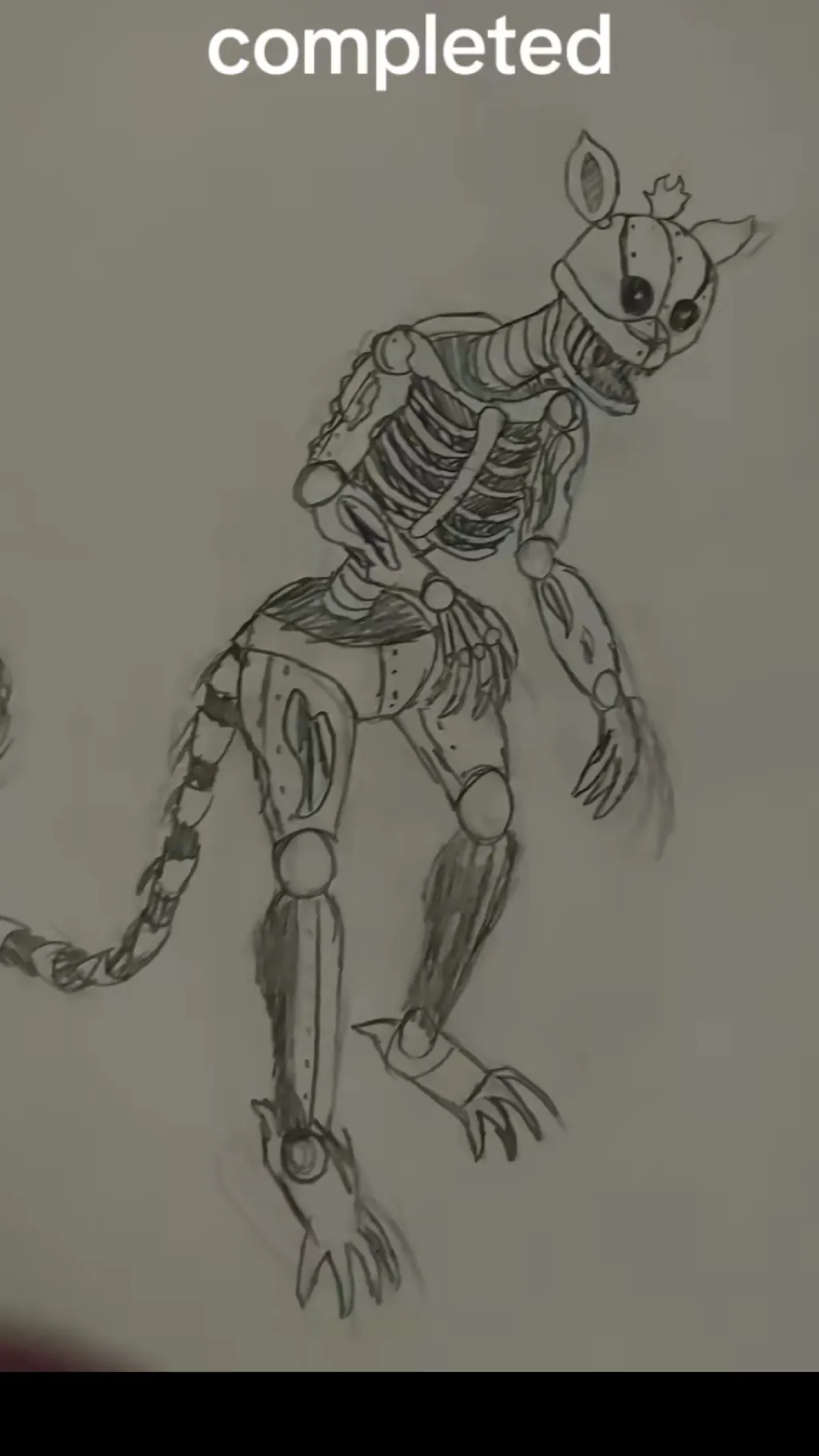 ai character: Animatronic  background