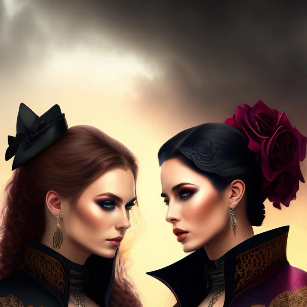 chat with ai character: Gothic Lesbian 