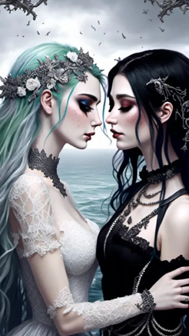 ai character: Gothic Romance  background