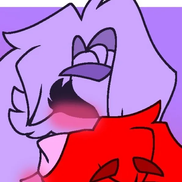 chat with ai character: Red x lavender 