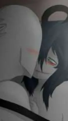 ai character: Jeff x slenderman background